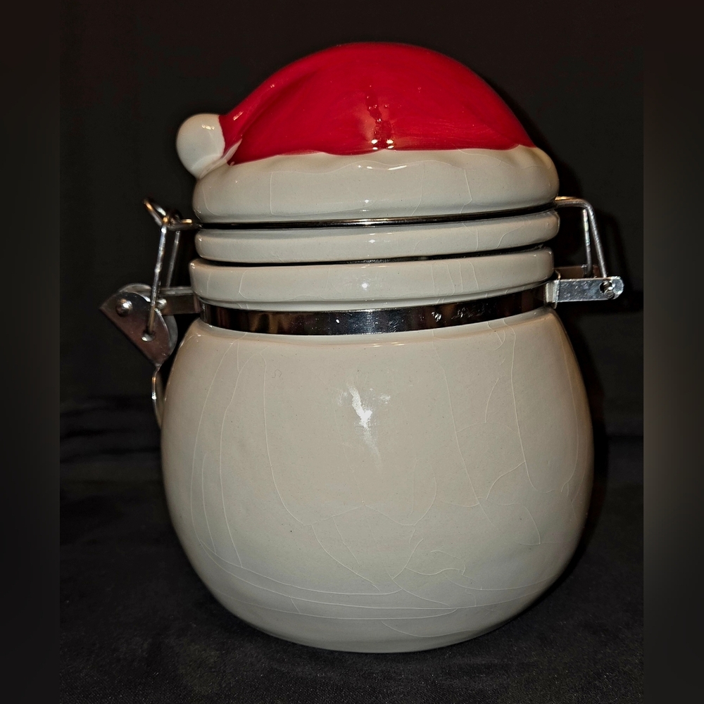 Home Essentials Small Santa Storage Container 6x5" - Picture 2 of 7